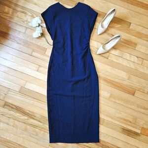 NWOT Zara Blue Formal Fitting Dress